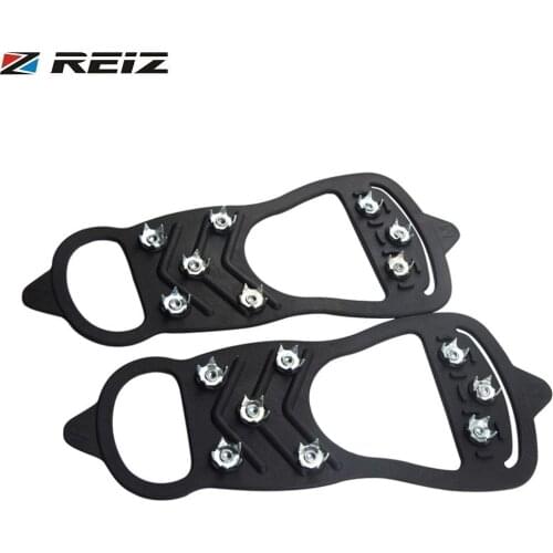 Snow Shoe Spikes Grips Cleats Outdoor Camping Ice Multi Crampon Tool Anti-slip Shoes Cover For Winter Climbing Dropshipping