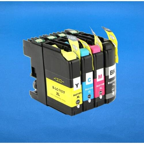 YOTAT Compatible ink cartridge LC117 LC115 for Brother MFC-J4210N MFC-J4510N MFC-J4910CDW DCP-J4215N printer