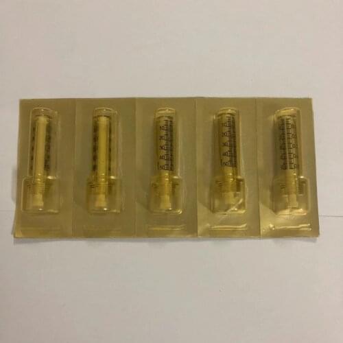 0.5ml 5pcs Syringe Ampoule head for hyaluron gun hyaluron pen High Pressure wrinkle removal water syringe