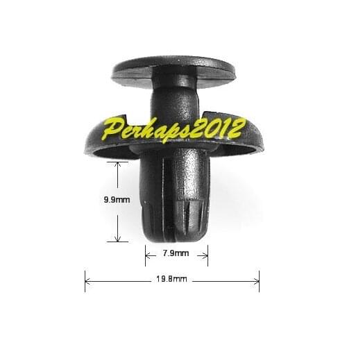 500x OEM FOR DEL CIVIC SOL FRONT FENDER PUSH TYPE RETAINERS 91501-S04-003