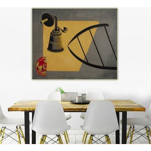 Citon Joan Miro《Still Life II》Surrealism Canvas Art Oil Painting Artwork Poster Picture Background Wall Decor Home Decoration