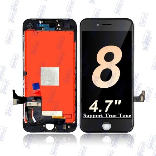 For iPhone 8 4.7" Support True Tone LCD Display With 3D Touch Screen Digitizer Assembly For iPhone8