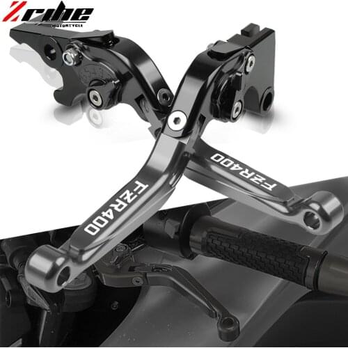 For Yamaha FZR400 FZR 400 1988 1989 1990 CNC Motorbike Handbrake Motorcycle Accessories Folding Extendable Brake Clutch Levers