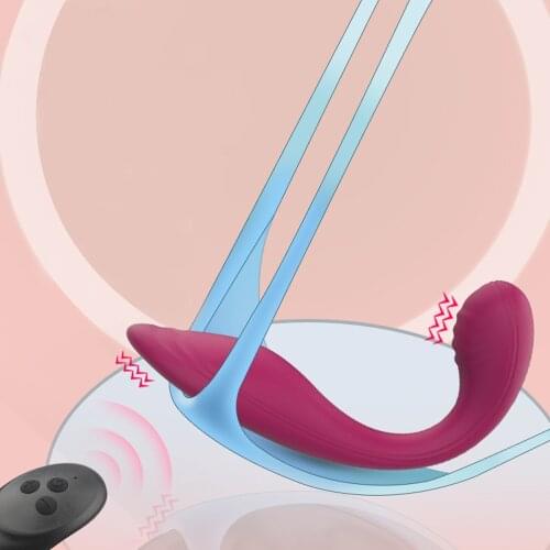 Remote Control Double Vibrators Wearable Dildo Female G Spot Stimulator Massager Masturbator Sex Toys For Women For Couple