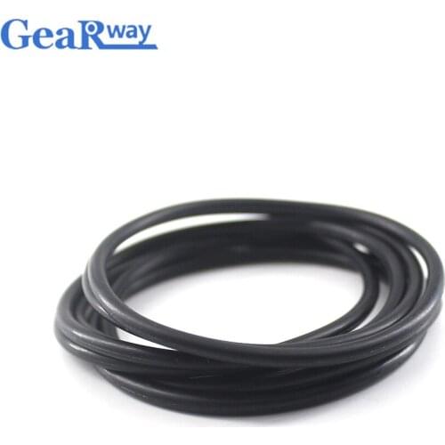 Gearway Black NBR O Ring Seal Gasket 5.7mm thickness O Ring Sealing 85/90/95/100//165/170mm OD Oil Resistance O Ring Seal Washer