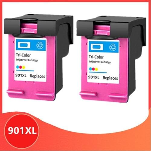Color 901XL Cartridge Compatible for hp 901 xl for hp901 Ink Cartridge for Officejet 4500 J4500 J4540 J4550 J4580 J4680 printer