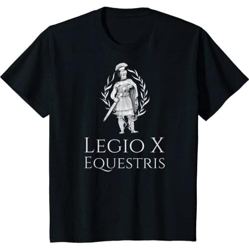 Legio X Equestris. Julius Caesar Tenth Legion Ancient Rome T-Shirt. Summer Cotton Short Sleeve O-Neck Mens T Shirt New S-3XL