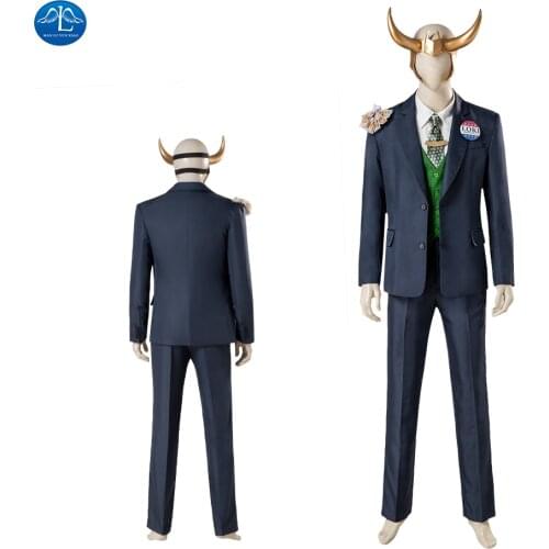 Loki Cosplay Costume Halloween The Dark World Carnival Costume Men Style Halloween Costumes Movie TV Sets Halloween Costumes
