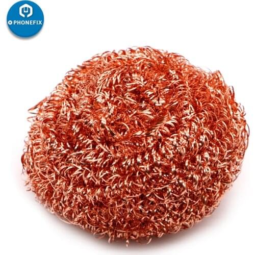 Metal Soldering Tip Cleaner Solder Tip Cleaning Tool Universal Wire soldering iron tip cleaner Wire Cleaner Sponge Ball