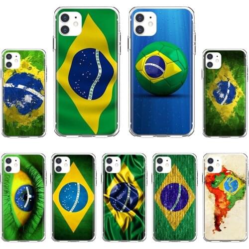 Brazilian-Flag-Brazil-banner Soft Shell Case For Samsung Galaxy A12 A31 A41 A51 A71 A20e A21s M30 A10 A30 A40 A50 A60 A70