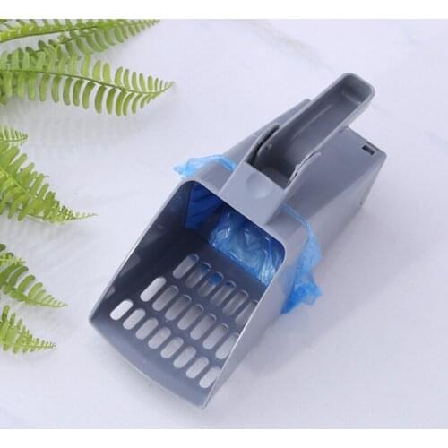 Neater Scooper Pet Dog Litter Sifter Scoop Pet Sand Shovel Cat Litter Tray and Bag at The Same Time Cleaning Tools