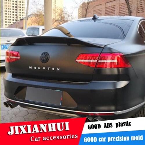 For Passat B8 Spoiler 2017-2018 Volkswagen Passat B8 RK Spoiler ABS plastic Material Car Rear Wing Color Rear Spoiler
