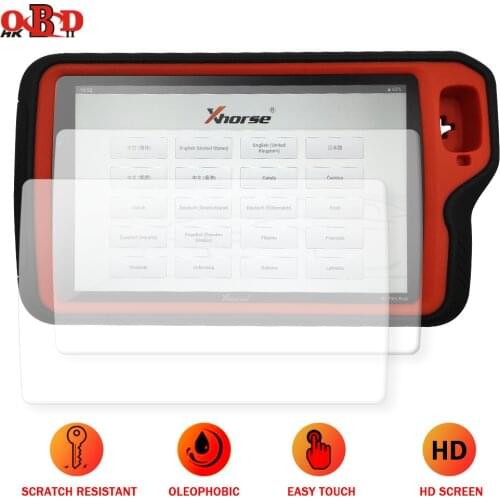 1pcs Screen Protector Full Cover Glass Tempered Film for Xhorse VVDI KEY TOOL MAX/VVDI Plus Programmer