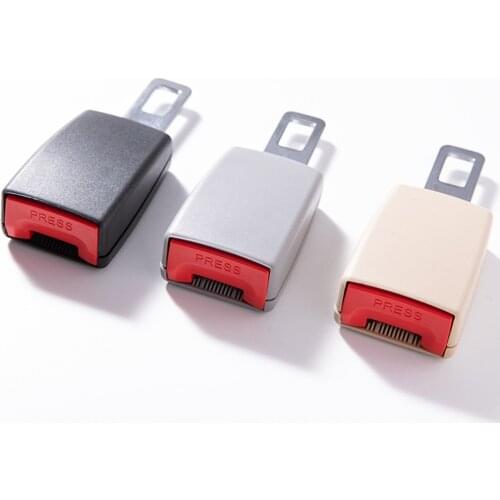 Car Seat Belt Clip Extension Plug Car Safety Seat Lock Buckle Seatbelt Clip Extender Converter Baby Car Seat Accessories