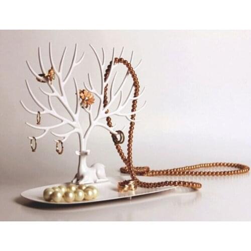 1PC European Style Storage Holder Creative Antlers Jewelry Racks Accessories Rack Ornaments Shelf Display Storage Racks OK 0435