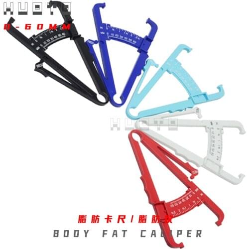 1 PCS Personal Body Fat Testers Skinfold Caliper Analyzer Measure Charts Fitness Keep Health
