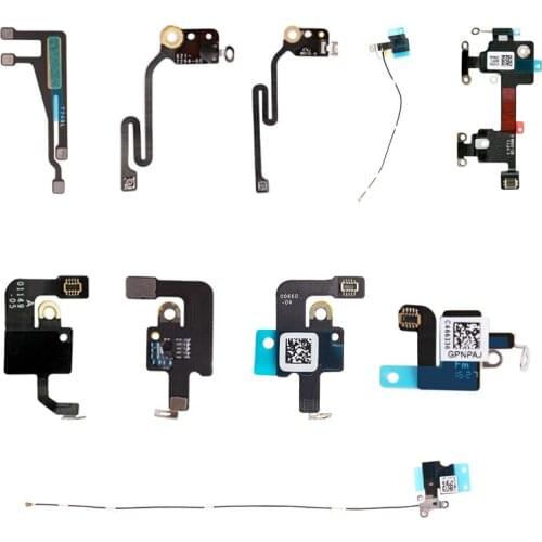 10pcs WiFi Antenna Signal Flex Cable For iPhone 5 5S 5C 6 6S 7 8 Plus X Replacement Parts