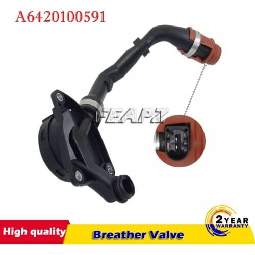 A6420101891 6420101891 Engine Oil Separator Breather Valve For Mercedes W164 X164 W251 W221 S320 Sprinter 906 V6 CDI OM642
