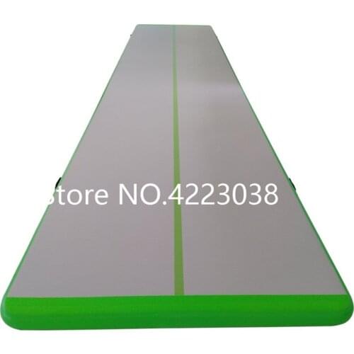 Free Shipping 5m Pink Inflatable Cheap Gymnastics Mattress Gym Tumble Airtrack Floor Tumbling Air Track For Sale And Send Pump