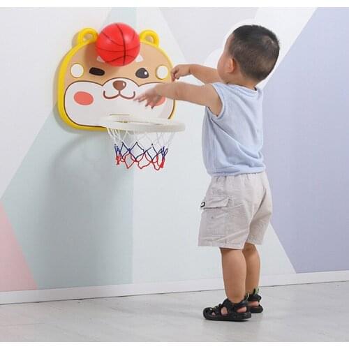 Children Basketball Hoop Infant Punch-free Household Outdoor Sport Toys Indoor Interaction Girl Drawing Board Boy Yard Ball Game