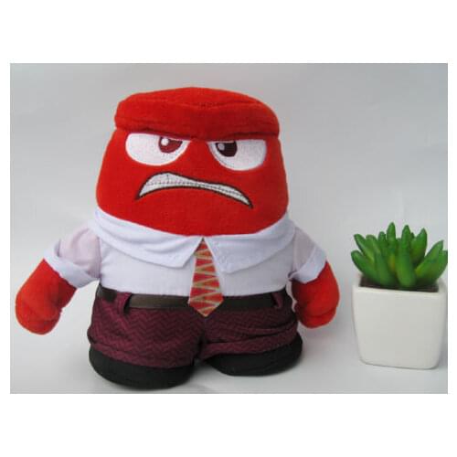 Disney Parks INSIDE OUT Anger stuffed Plush Toy doll New