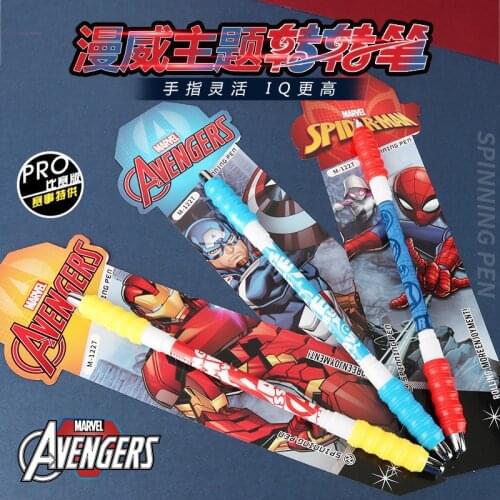 Disney fun rotating pen office signature pen student writing pen personality rotating gel pen painting pen learning gift