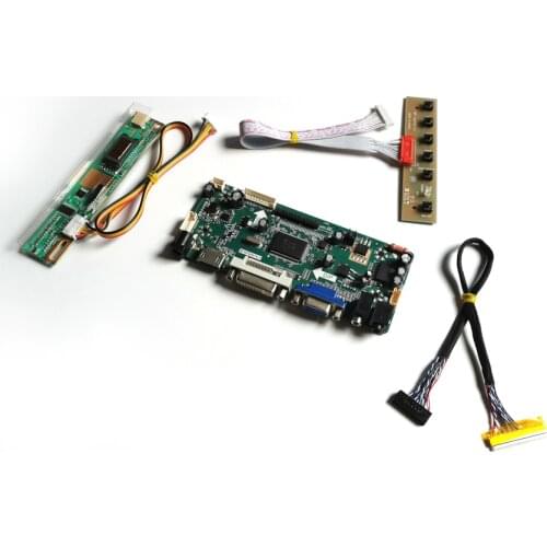 For LP154W01-TLAA/TLAC M.NT68676 screen controller drive board CCFL LVDS 30Pin DVI VGA LCD monitor panel 15.4" 1280*800 Kit