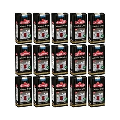 PERFECT WITH ITS WONDERFUL FLAVORS Çaykur Altınbaş Rize Production Striped Package Special Series 500 gr x 15 F FREE SHİPPİNG