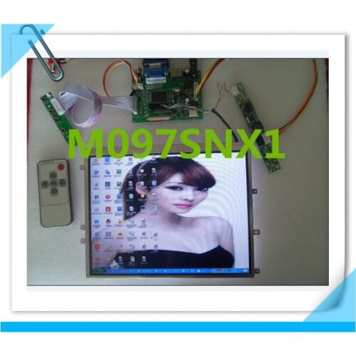 M097SNX1 9.7 inch 1024*768 On-board DYI kits HDMI+2AV+VGA+Rear View Driver Board+audio output
