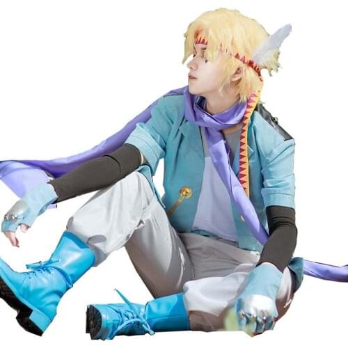 JoJos Bizarre Adventure Caesar Anthonio Zeppeli Cosplay Costume full set