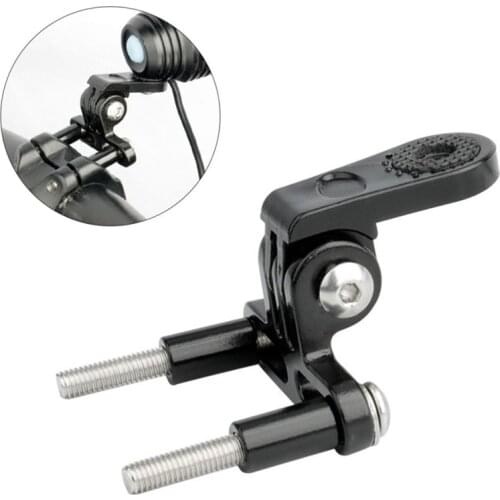 Bicycle Headlight Mount Adaptor Bicycle Headlight Holder Front LED Lamp Buckle Quick Mount & Release Adaptor Bracket Cycling Par