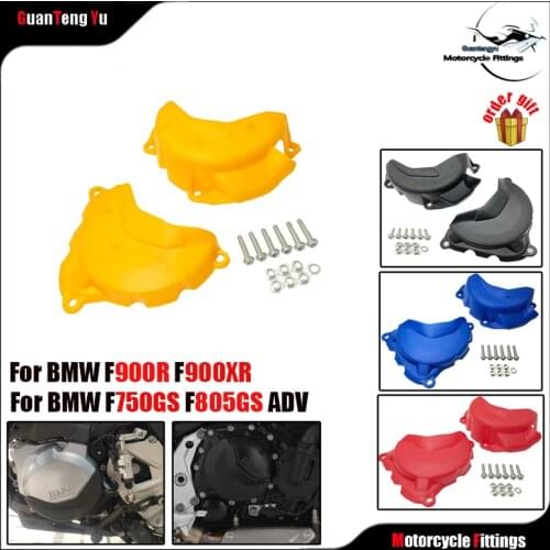 For BMW F750GS F850GS F900R F900XR Motorcycles Engine Cylinder Cover Head Protection Clutch Alternator Cover Guards the engine
