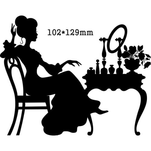 Metal Cutting Dies Women Makeup 2020 New Craft Die Cuts Stencil For Diy Scrapbooking Paper Cards Embossing Knife Blade Die