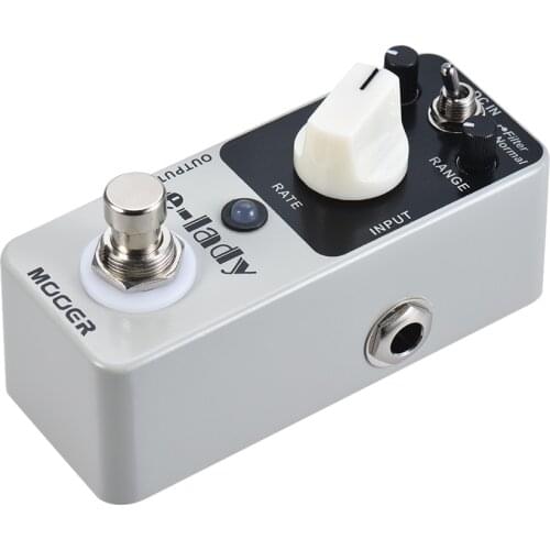 Mooer Guitar Pedal Flanger for Electric Guitar Pedals Mfl2 E-Lady Classic Analog Flanger W Filter Oscillator Musical Synthesizer