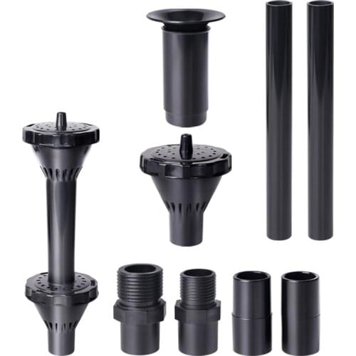 Fish pond fountain Fountain Pump Nozzle Set Water Spray Heads For Pond Fountain Submersible Pump Pool Garden Supplies