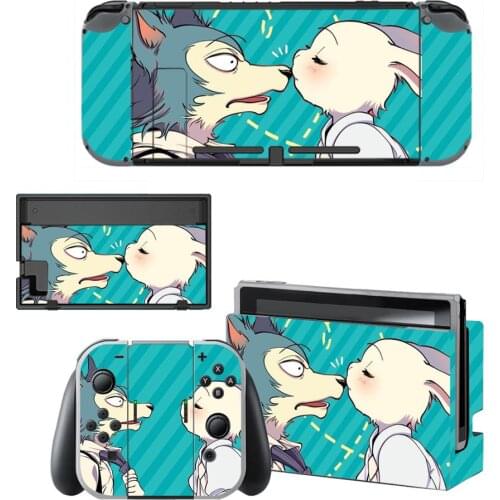 Animal BEASTARS Nintendo Switch Skin Sticker NintendoSwitch stickers skins for Nintend Switch Console and Joy-Con Controller