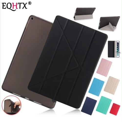 New Case For iPad 9.7 inch 2017 2018 5th 6th generation,Air 3 2 1,Pro 10.2 10.5,mini 1 2 3 4 5.Smart sleep wake up Soft Cover