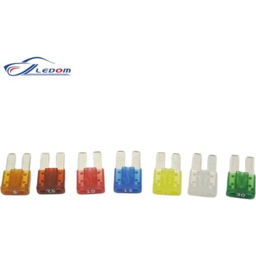Mirco2 ATR Size Blade Car Fuse Assortment Set for Auto Car Truck 14Pcs 5/7.5/10/15/20/25/30A Fuses for Ford/Fox/Mondeo/JEEP