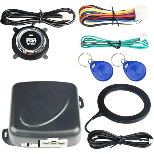 12V Alarm Lock Keyless System Door Push Button Tactile Buttons Remote Keyless Car Start Stop Button Engine Push Start Button