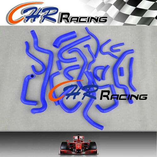 FOR Nissan Silvia/180SX/200SX S13 CA18DET 89-94 silicone radiator hose BLUE