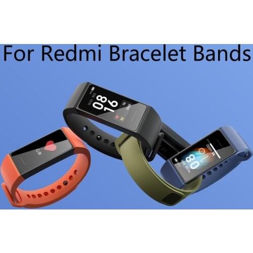 For Xiaomi Redmi Band Smart Wristband For Xiaomi Redmi Band Heart Rate Fitness Tracker Smart Music Bracelet 18 Colors Bracelet