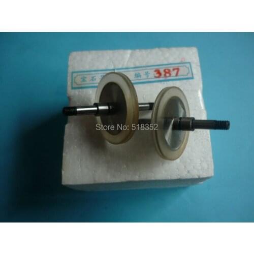 Xieye 387 OD32mmx L48mm Axle Dia. 4mm High Precision Gemstone Guide wheel(pulley) for Wire Cut EDM Machine Parts