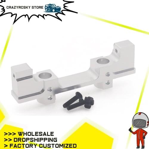 1Pcs Alloy Rear Bumper Mount Plate Crossmember Set For Rc Hobby Model Car 1:10 Hpi Venture Fj Cruiser Crawler