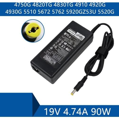 Laptop AC Adapter DC Charger Connector Port Cable For Acer 4750G 4820TG 4830TG 4910 4920G 4930G 5510 5672 5762 5920GZ53U 5520G