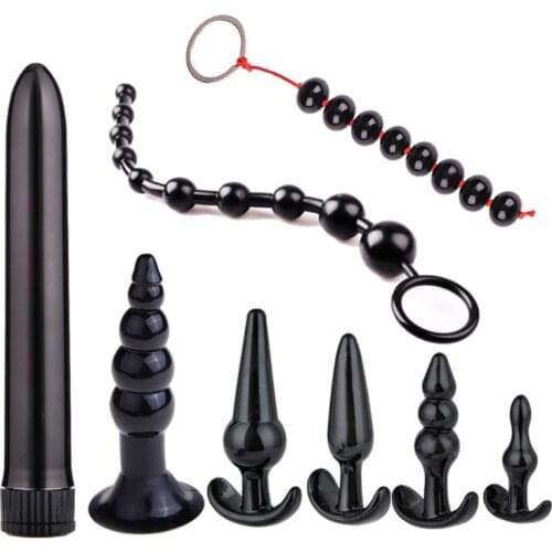 BDSM Bondage Set for Couples Exotic Sex Product for Adults Games Sex Toys Anal Beads Plug Handcuffs Whip Sex Shop 18