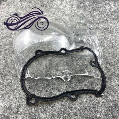 Clutch start side cover For DIO AF18 AF27 AF28 AF24 Giorno AF52 Julio clutch cover drive cover transparent edge cover