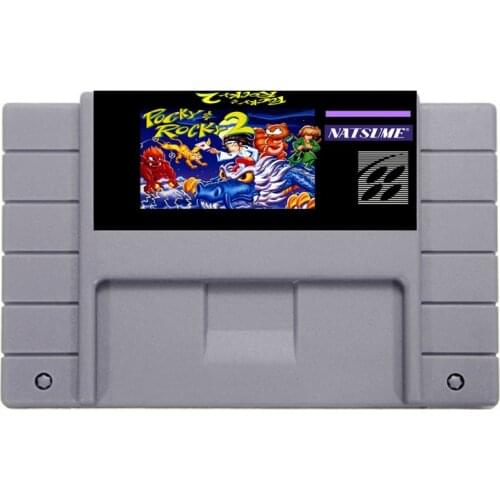 Big Sale 16 Bit 46 Pin Super Game Card - Pocky rocky 2