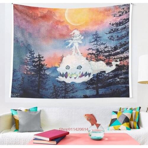 Kids See Ghosts Forest tapestry Hippie Tapestry Wall Hanging for Living Room Bedroom Dorm Room Home Decor Tapiz