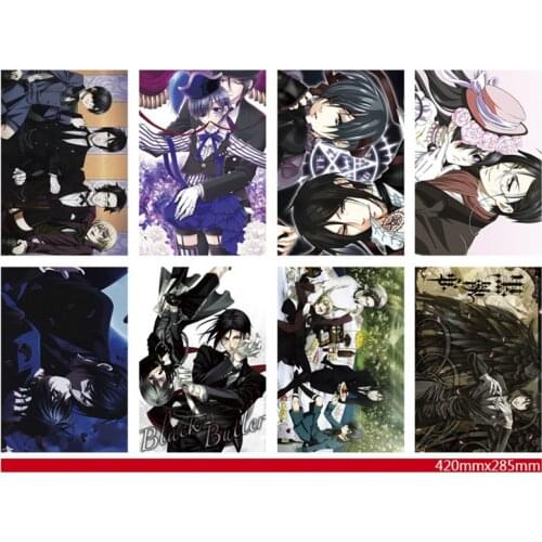 Black Deacon Re Life Japanese Anime Wall Hanging Poster Home Art Decoration