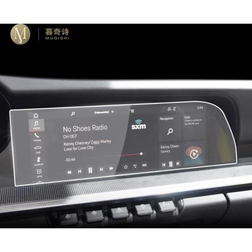 For Porsche 911Carrera 2019 2020 Car GPS navigation film LCD screen Tempered glass protective film Anti-scratch Film Accessories
